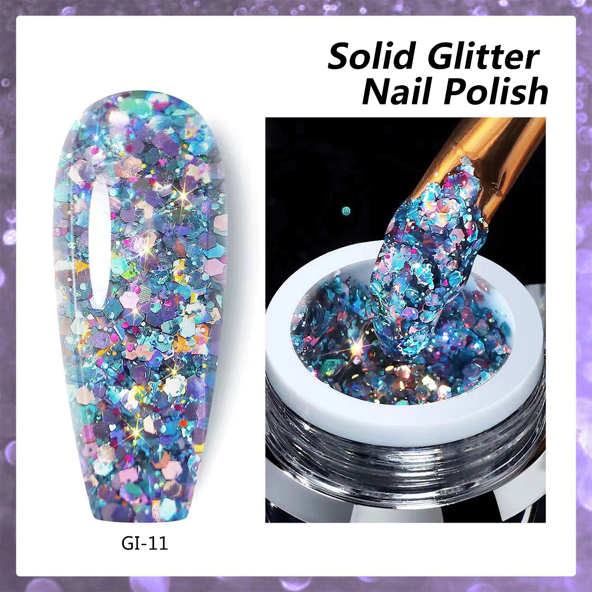 Solid Nail Polish GI-11