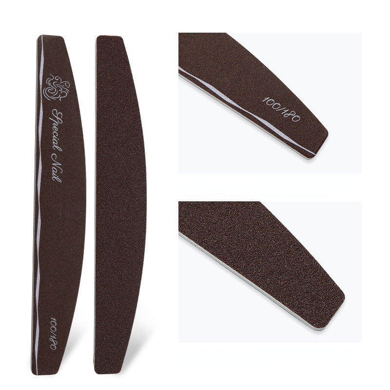 5 PCS  Nail File Set - Includes Sponge File. Emery File. and Wooden File for Manicures