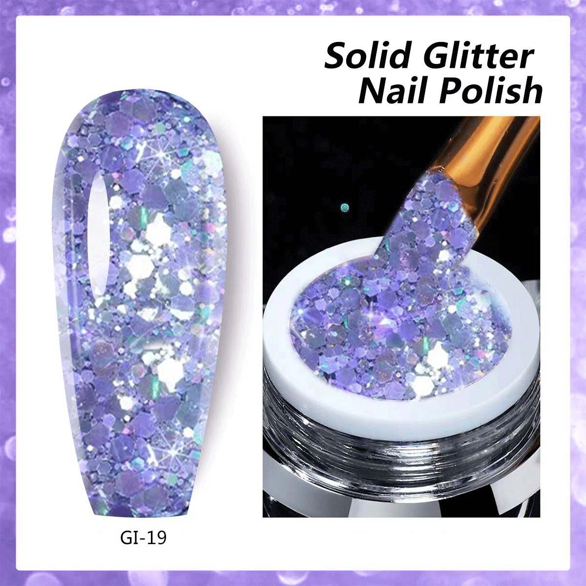 Solid Nail Polish GI-19