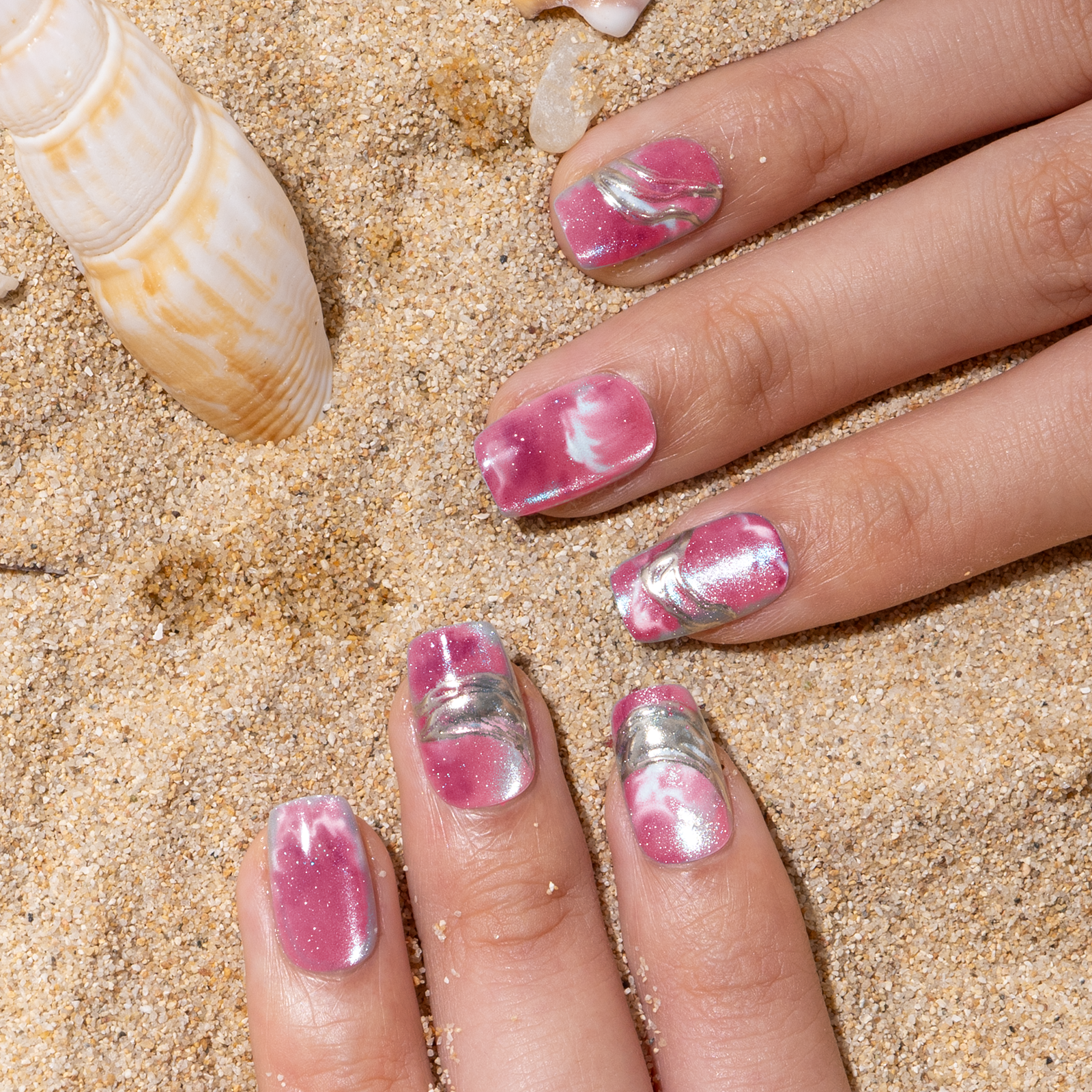 15 Sizes-30 Pcs 3D Press On nails TK3D-T365