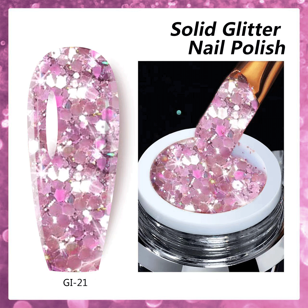Solid Nail Polish GI-21