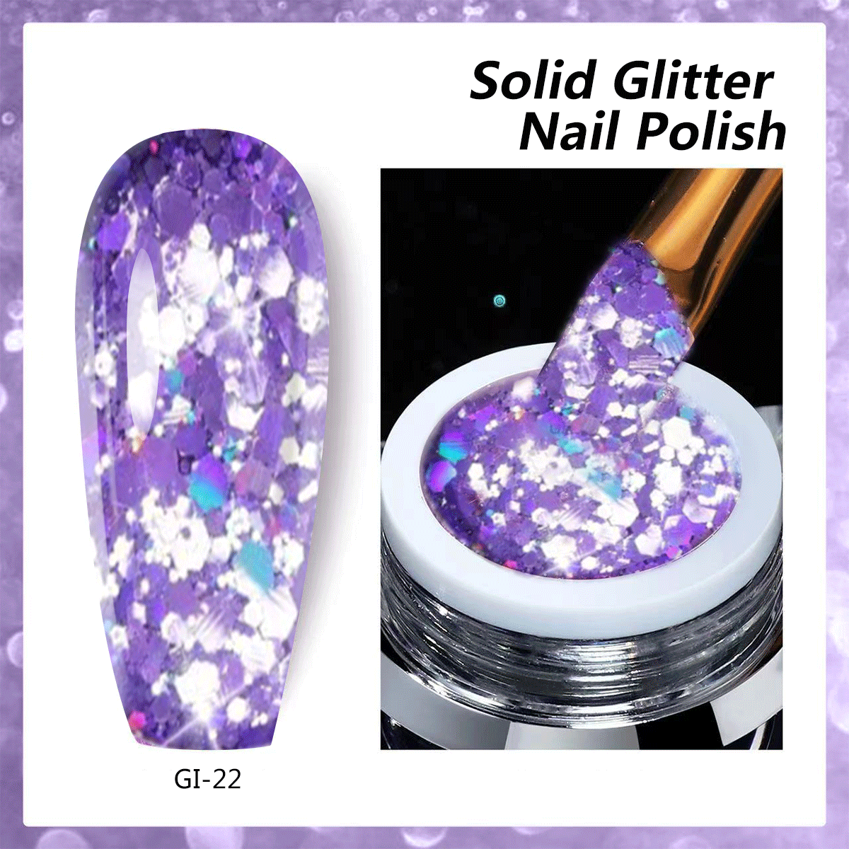 Solid Nail Polish GI-22