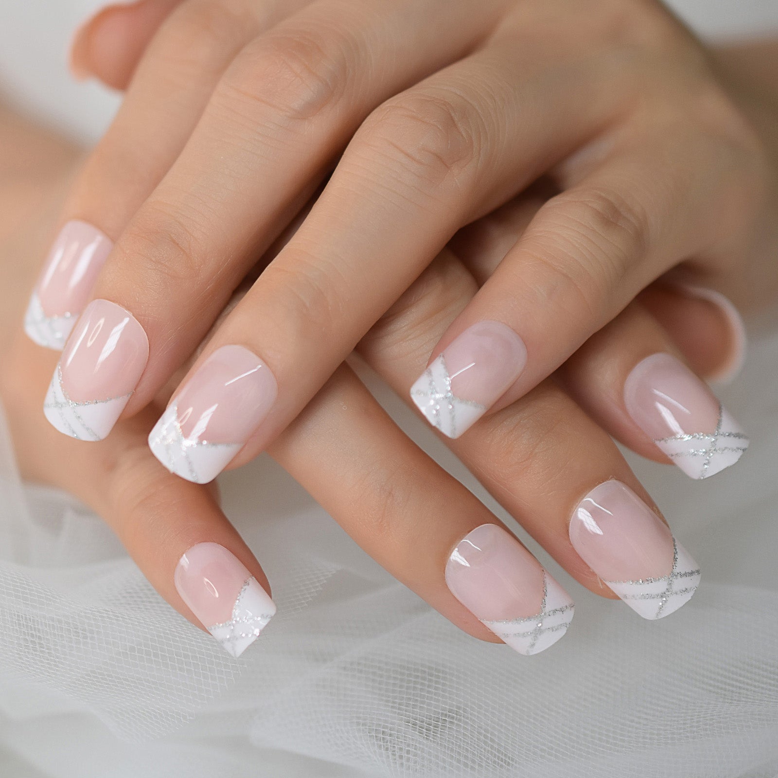 Sale 15 Sizes-30 Pcs Acrylic Press on nails l5975