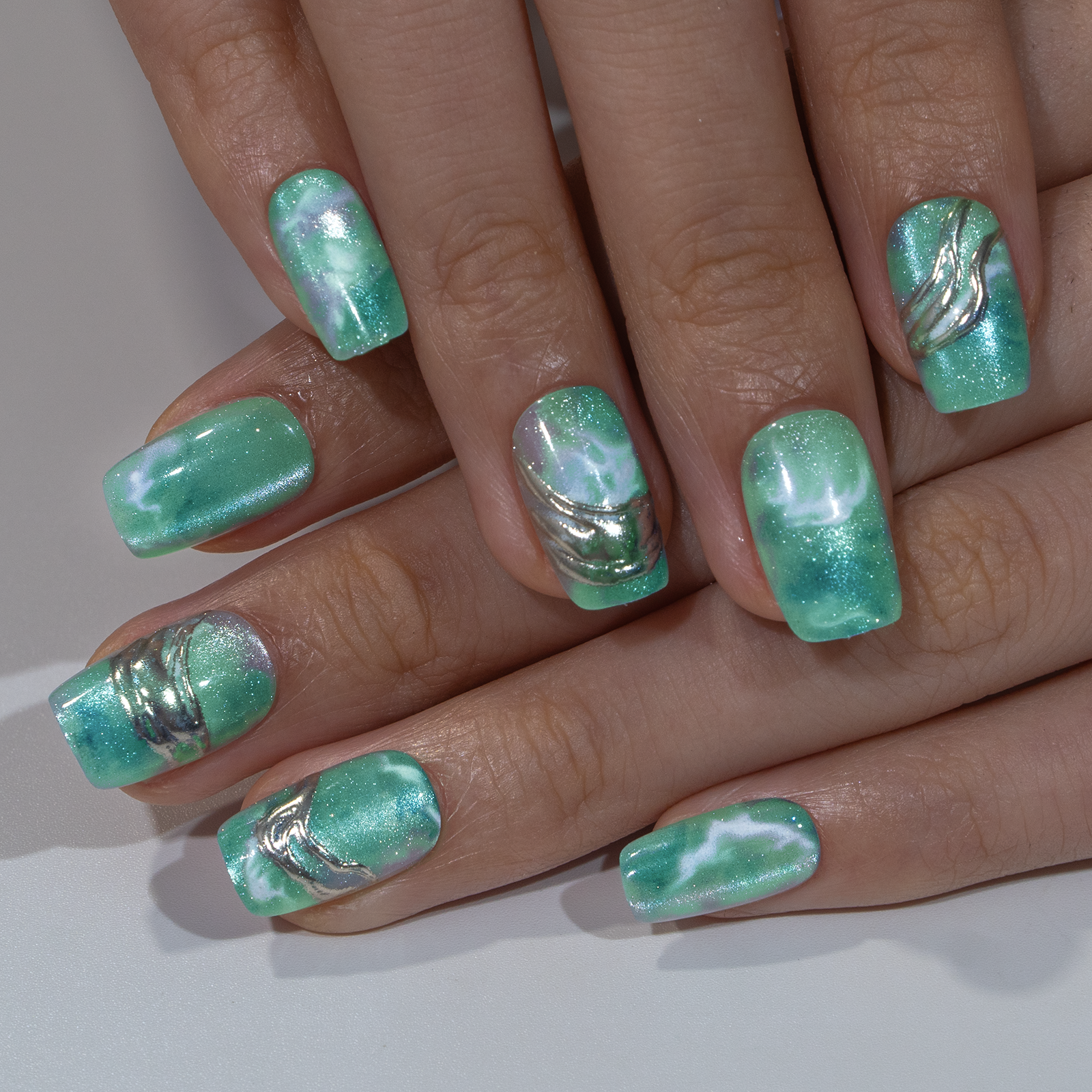 15 Sizes-30 Pcs 3D Press On nails TK3D-T362