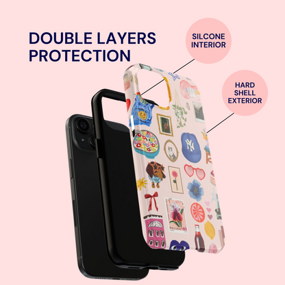 Pink Playful Nostalgia Case