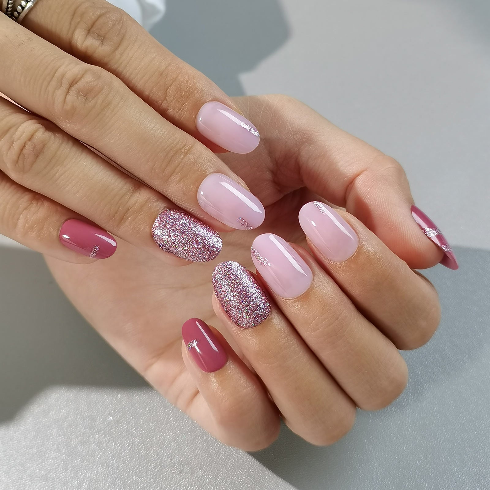 Gel Press On Nails 16 Sizes-32 Pcs Kit X004Q73RX1