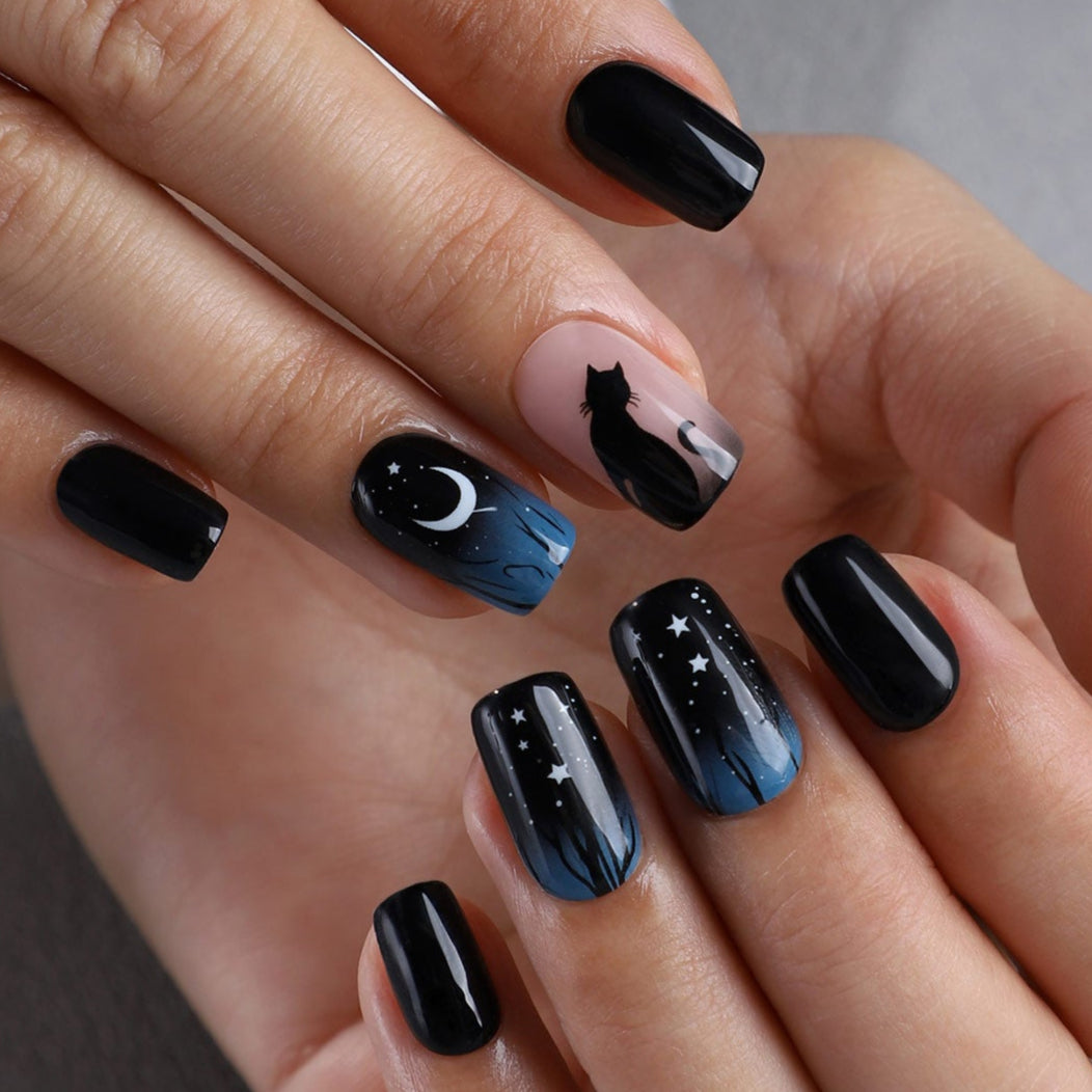 Gel Press On Nails 16 Sizes-32 Pcs Kit X004O2YVLP