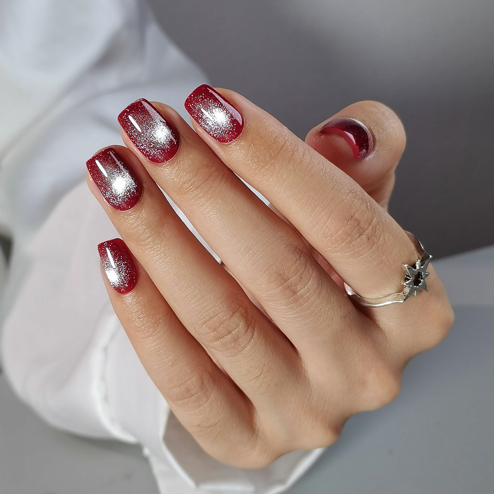 Gel Press On Nails 15 Sizes-30 Pcs XNMY304
