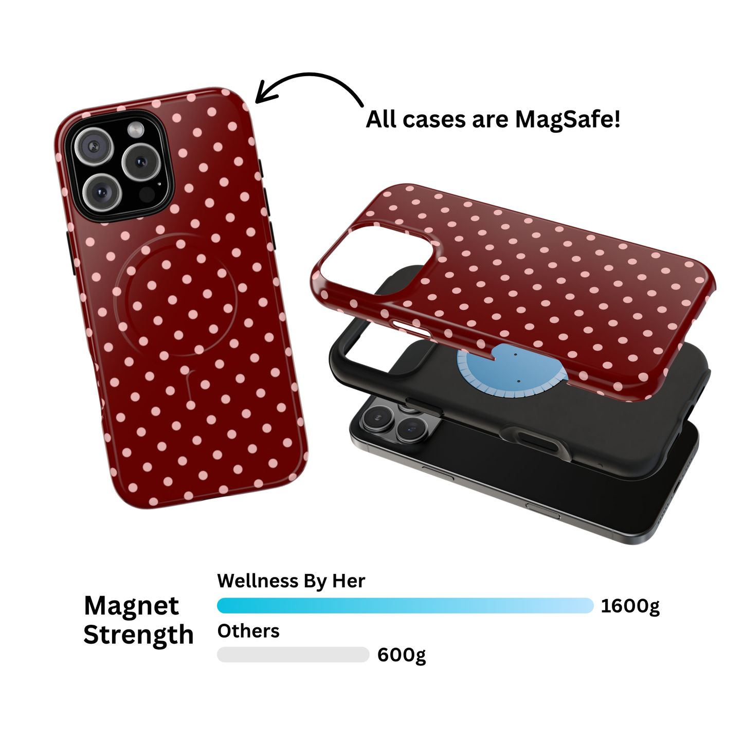 Polka Dot Cherry Case