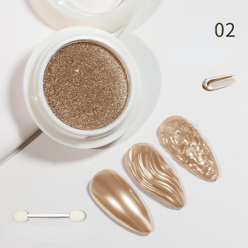 Nail Glitter Peacock Pearl Nail Powder 2