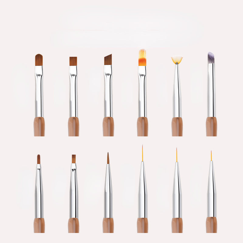 Stained Pen Halo Dye Painting Gradient Round Head Special Phototherapy Pen