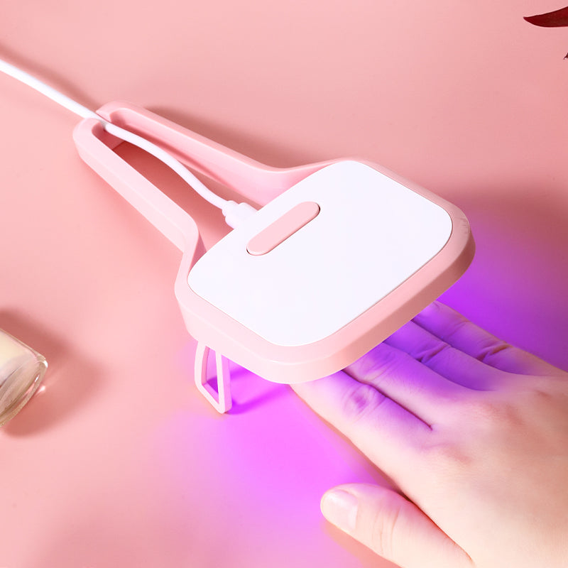 Portable UV nail curing lamp