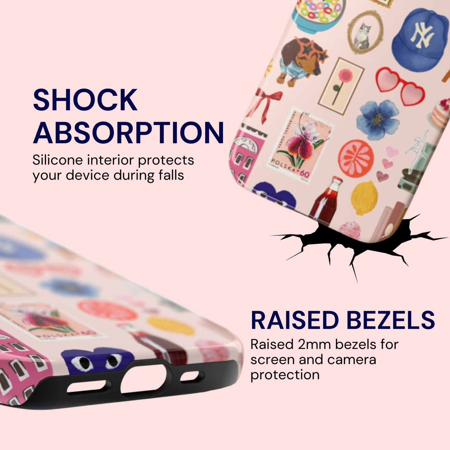 Pink Playful Nostalgia Case