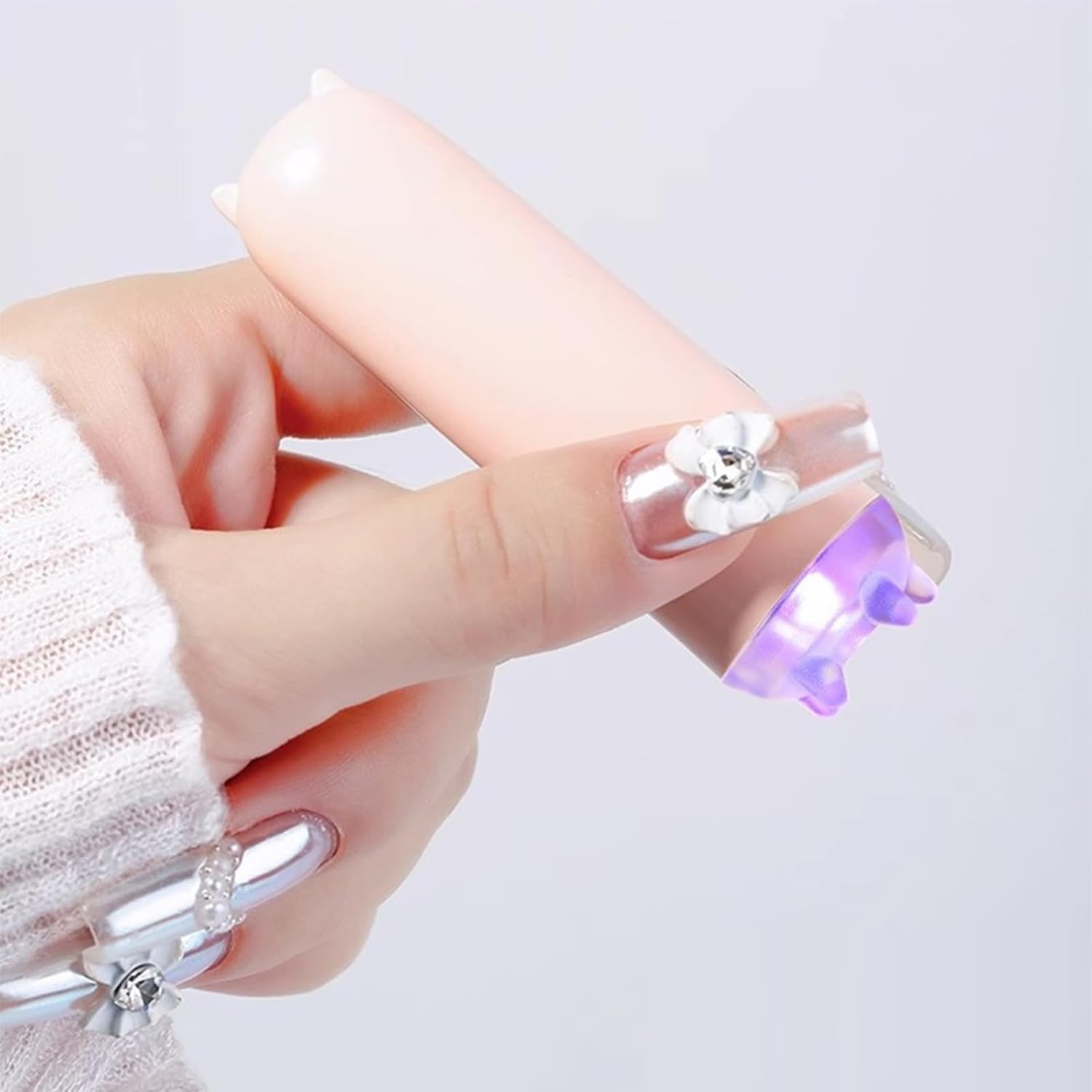Mini Rechargeable Handheld UV  LED Nails Lamp