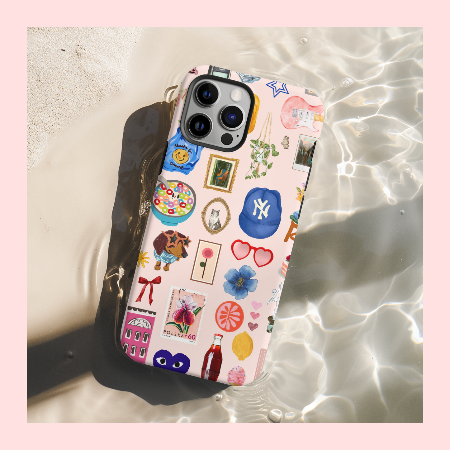 Pink Playful Nostalgia Case