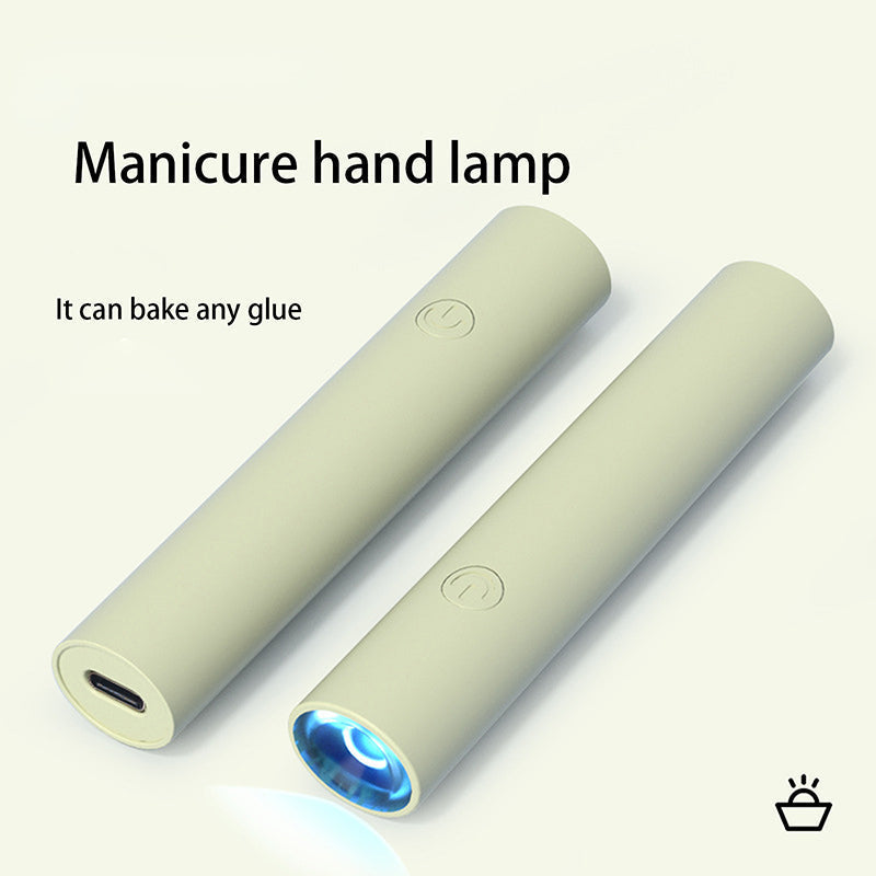 1pc Handheld Portable Mini Nails Dryer UV Cure Lamp