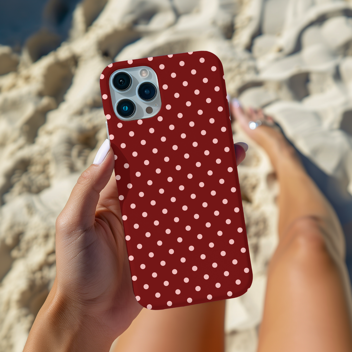 Polka Dot Cherry Case