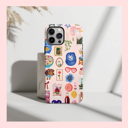 Pink Playful Nostalgia Case