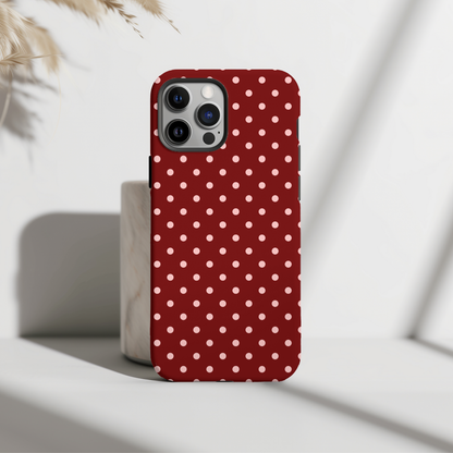 Polka Dot Cherry Case