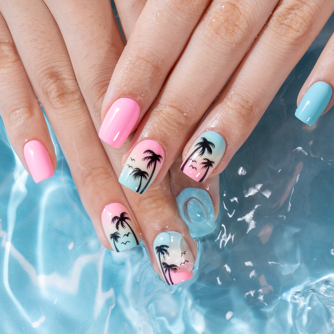 Gel Press On Nails 16 Sizes-32 Pcs Kit X004OY60LH