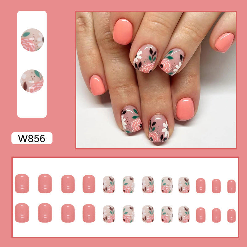 15 Sizes-30 Pcs Acrylic Press On Nails W856