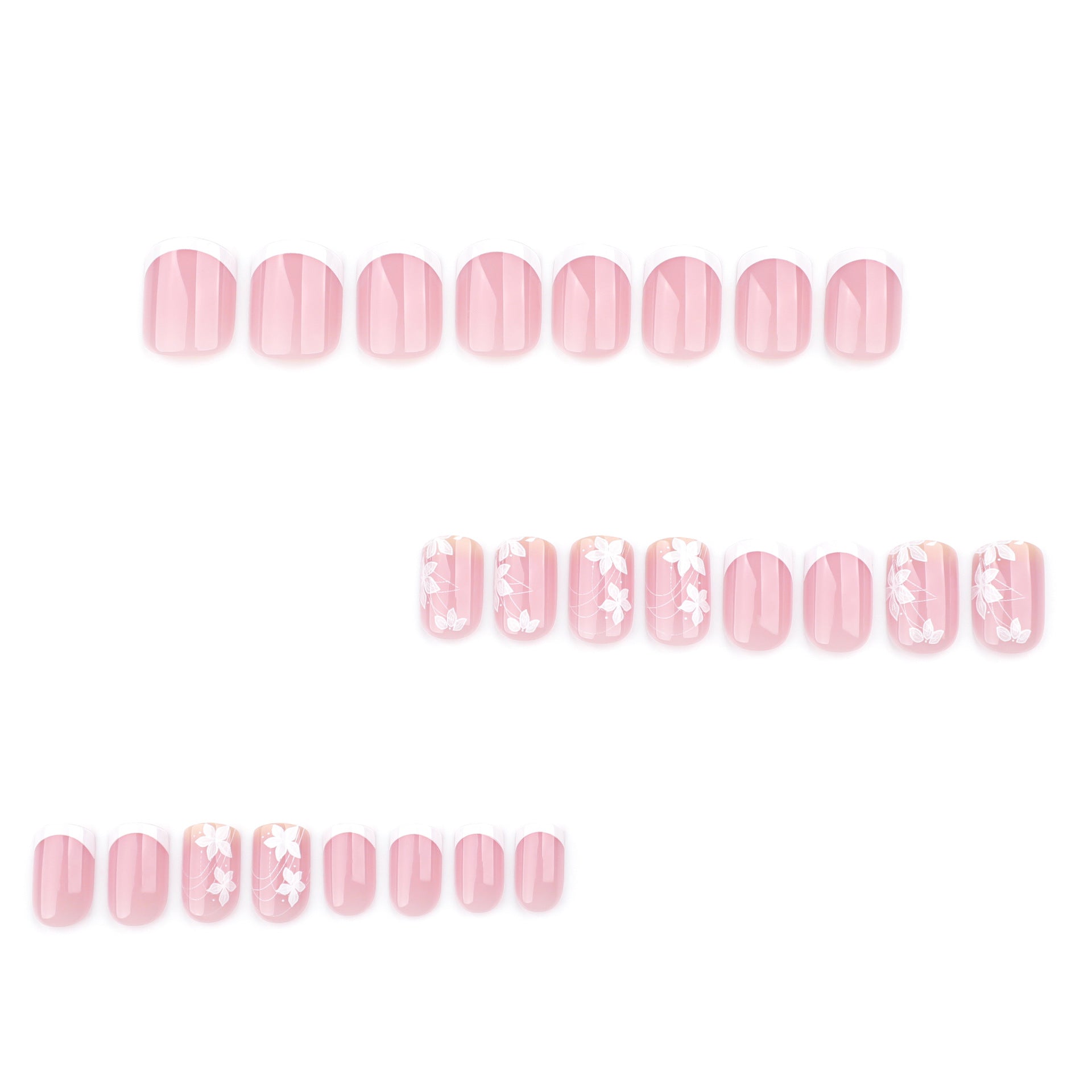 15 Sizes-30 Pcs Acrylic Press On Nails X004R90UUB