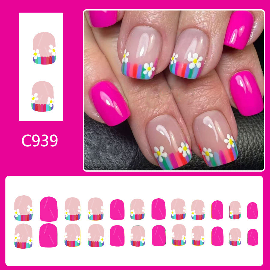 15 Sizes-30 Pcs Acrylic Press On Nail X004PR30JX