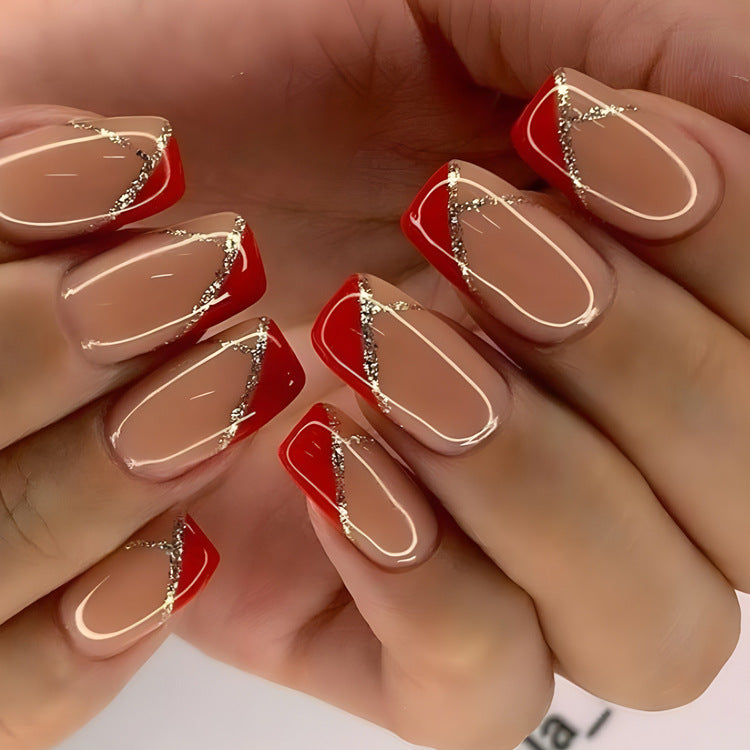 Sale 15 Sizes-30 Pcs Acrylic Press On Nails DY951-B7