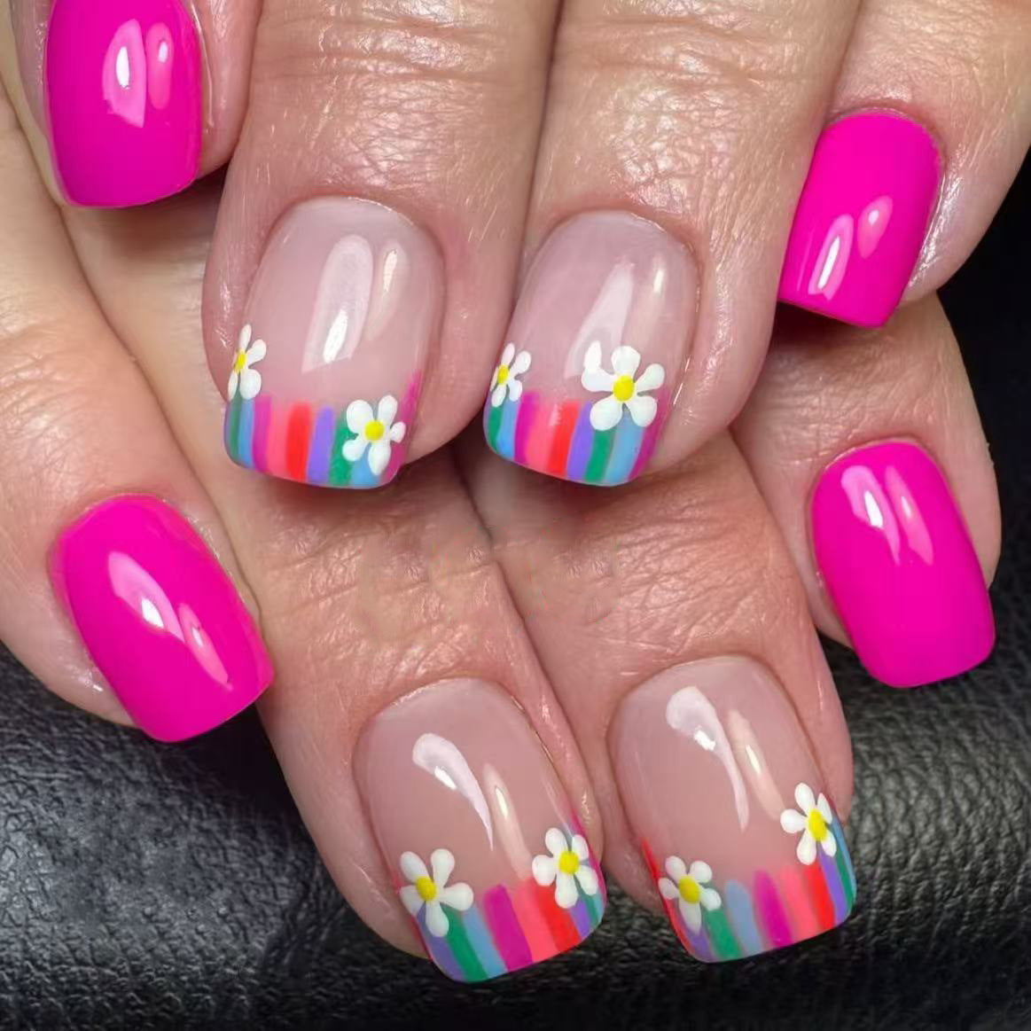 15 Sizes-30 Pcs Acrylic Press On Nails X004PR30JX
