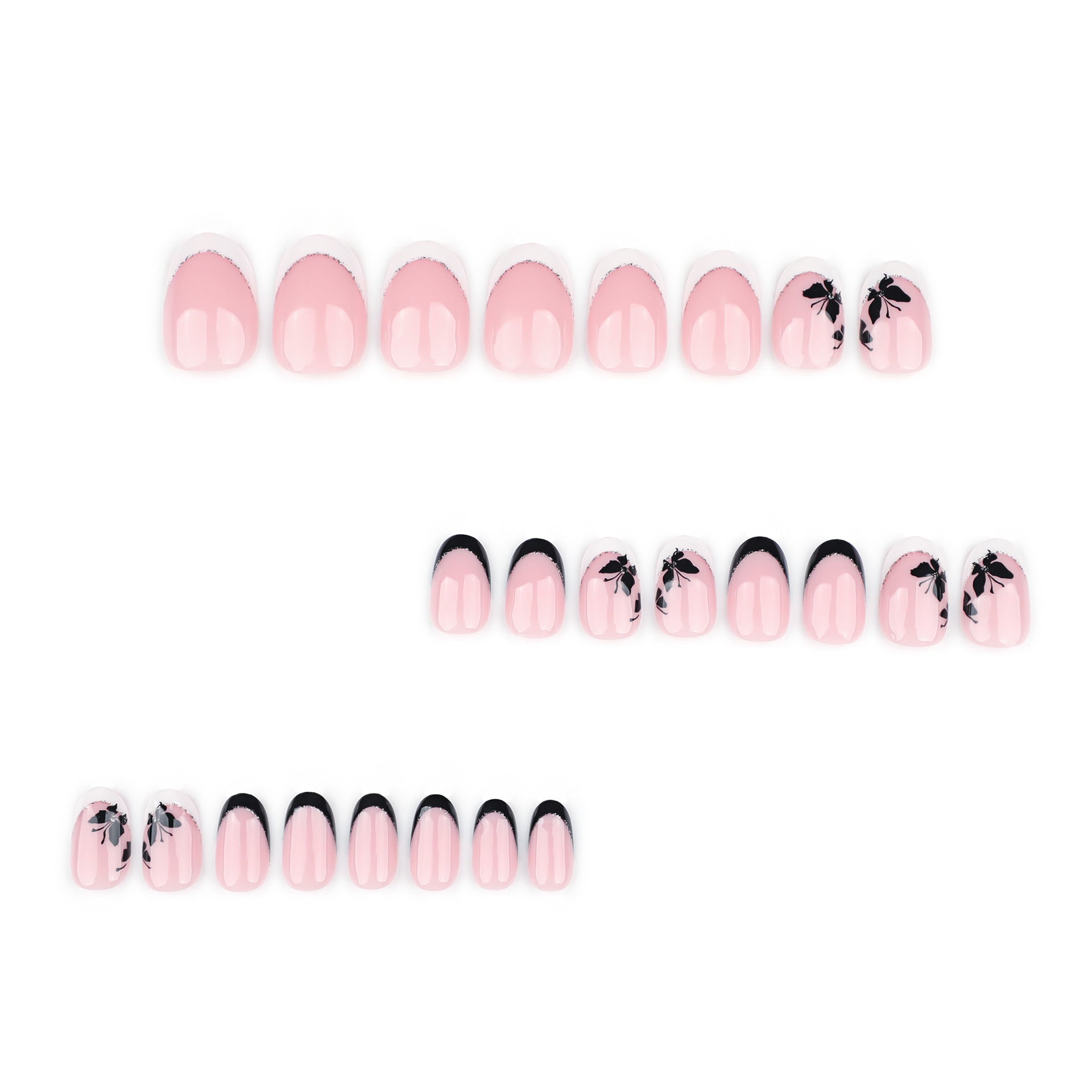 24pcs/Set Press On Nails JP3759