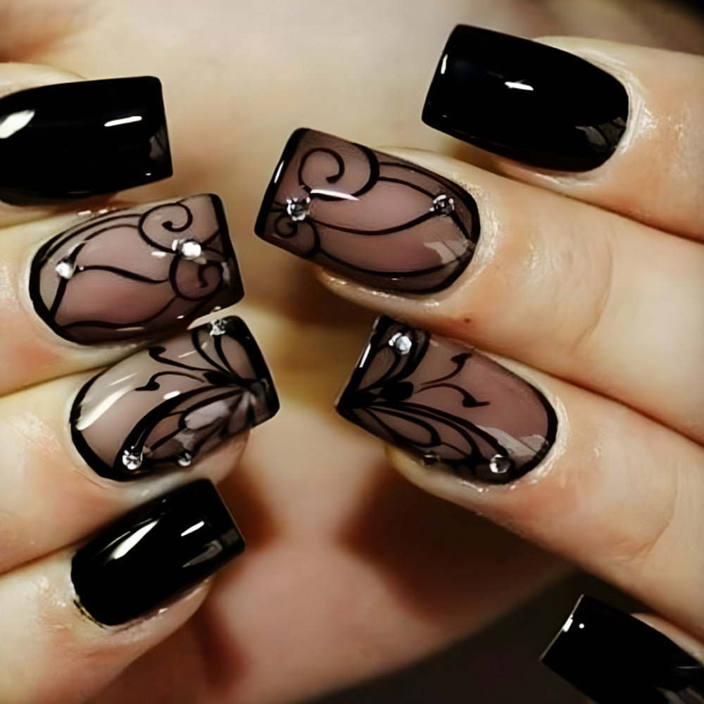 Gel Press On Nails 15 Sizes-30 Pcs Kit X004FXA5LX