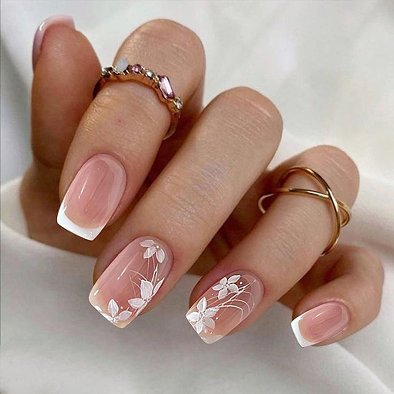 15 Sizes-30 Pcs Acrylic Press On Nails X004R90UUB
