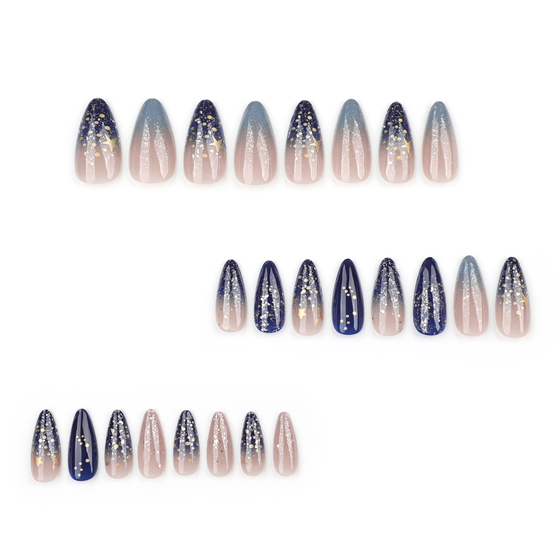 24pcs/Set Press On Nails JP3756