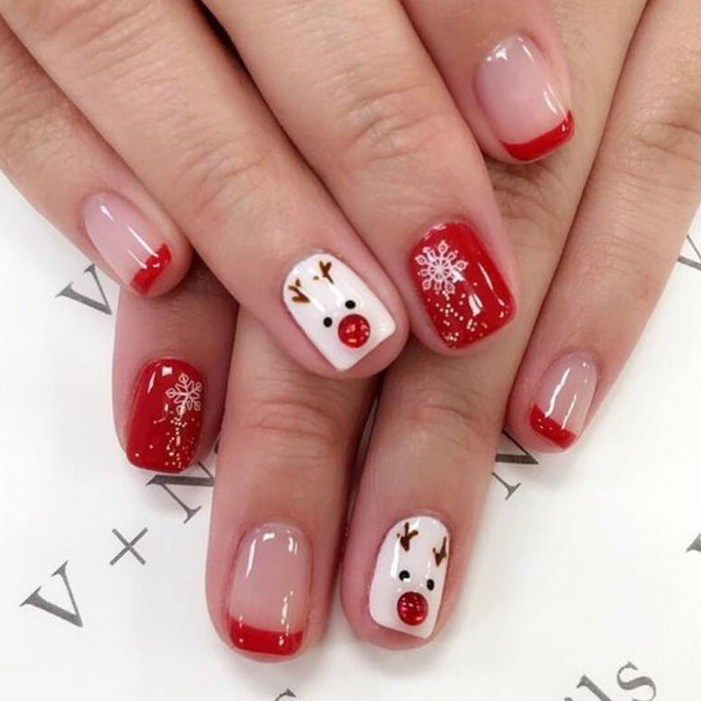 Sale 15 Sizes-30 Pcs Acrylic Press On Nails DY261
