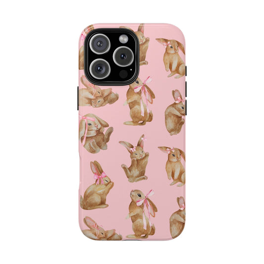 Bunny Bows Phone Case