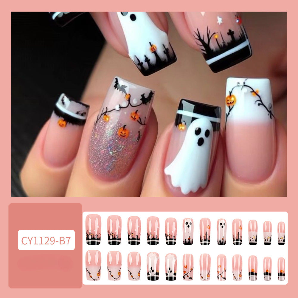 24pcs/Set Press On Nail CY1129-B7