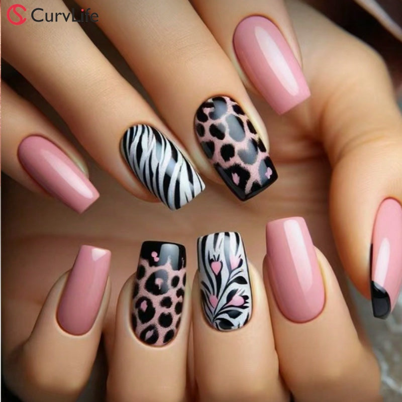 15 Sizes-30 Pcs Acrylic Press On Nails CUJ04102601